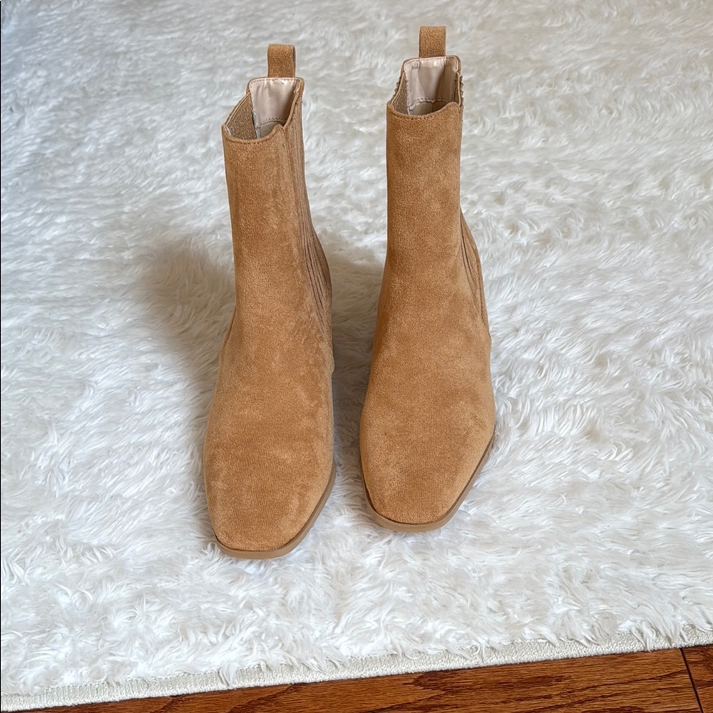 Lulus Tan Suede Women's Boots